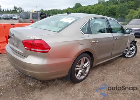 2015 Volkswagen Passat 2.0L Tdi Se from USA, damaged, VIN 1VWBV7A30FC057041